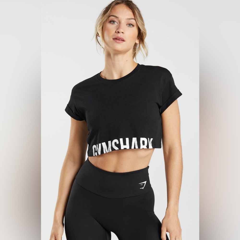 Gymshark Fraction Crop Top